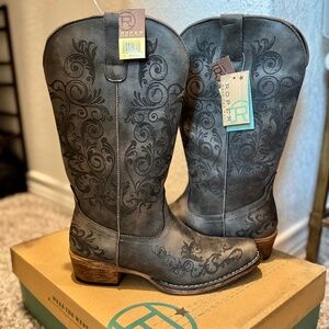 ROPER Women's Tall Casual Mid Calf Boots - Black